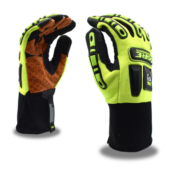 7700 Hi Vis Lime Spandex Back