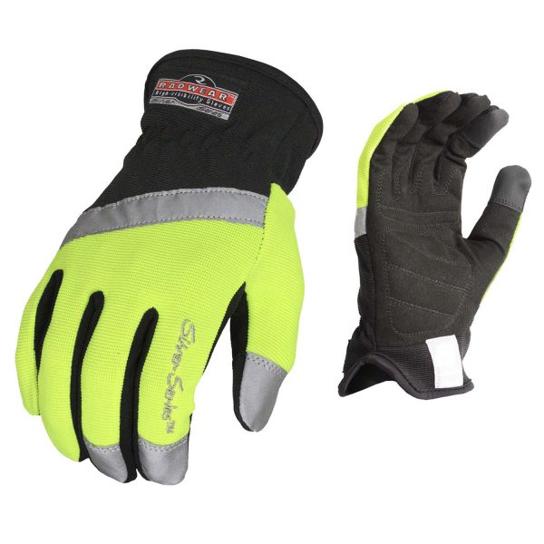 RWG100 Hi-Viz, padded palm