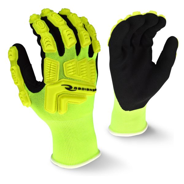 RWG21 TPR, Hi-Viz, 13 gauge, Nylon Shell