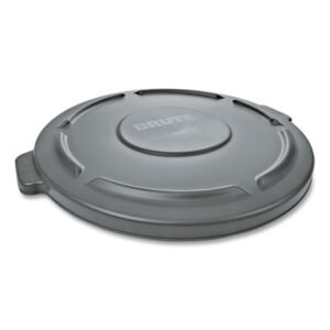 RCP263100GY Round Flat Top Lid for Brute Container