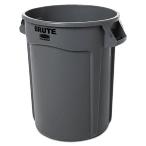 RCP263200GY Round Brute Container, 32gal