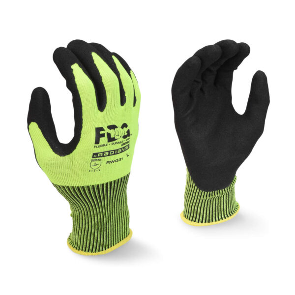 RWG31 Hi-Vis 13 gauge Nylon Shell, FDG Coating