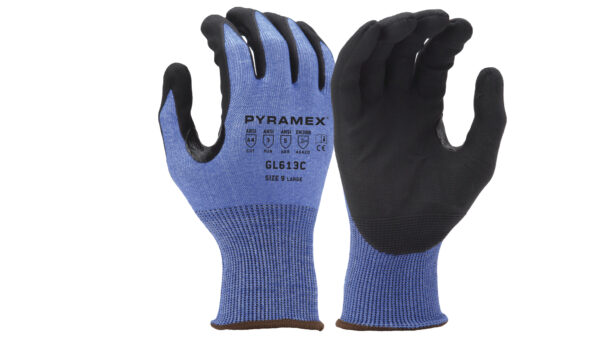 GL613C A4, Foam Nitrile, Reinforced Thumb, Touchscreen