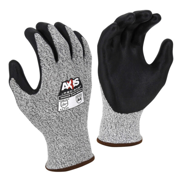 RWG555, A4, 13 gauge, HPPE, Foam Nitrile palm