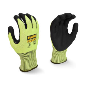 DPG855, A4, 13 gauge HPPE/Fiberglass shell, Foam Nitrile Palm, Reinforced Thumb