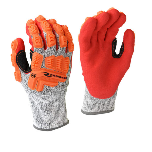RWG603R, TPR, A5, 15 gauge HPPE/Fiberglass, Foam Nitrile Palm