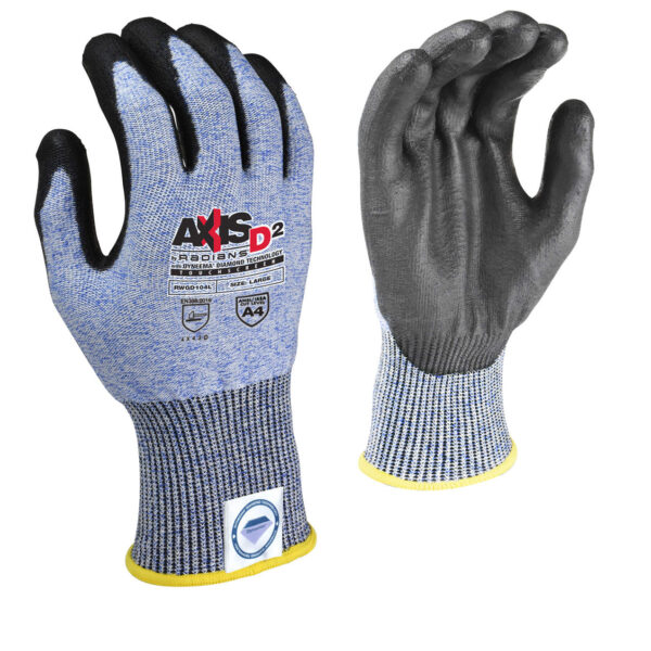 RWGD104, A4, 13 gauge Dyneema Shell, PU Palm, Touchscreen