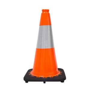 18" Orange PVC Safety Cone
