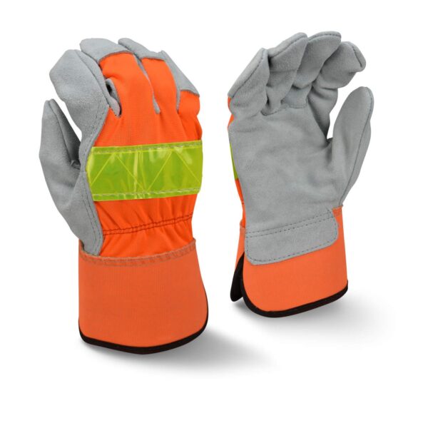 RWG3200HV Hi Vis Regular Shoulder Gray Split Cowhide