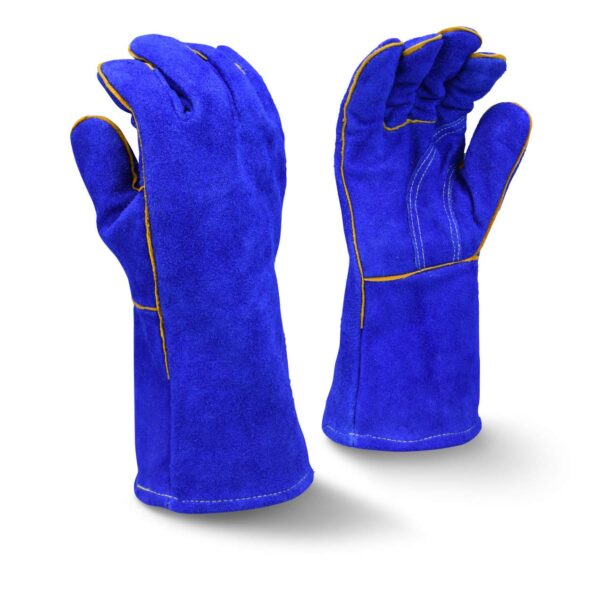 RWG5210XL Blue Regular Shoulder Split Leather Welding Glove