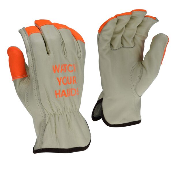 RWG4221HV Hi Vis, Standard Grain Cowhide, Keystone Thumb