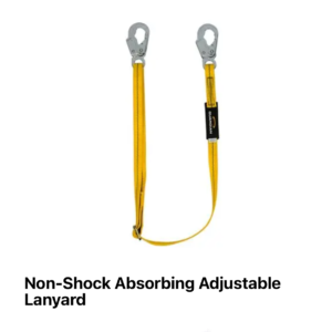 Guardian, NON-SHOCK Absorbing Adjustable Lanyard, 6FT